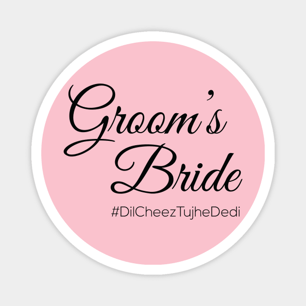 BRIDES GROOM Magnet by Grafck